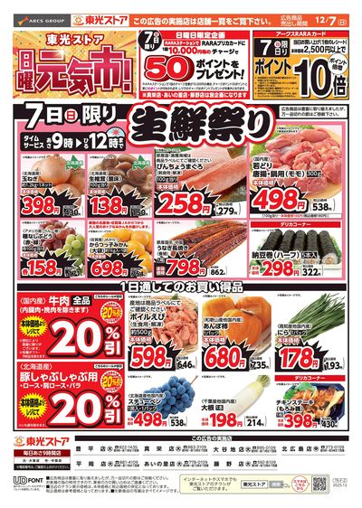 日曜元気市(おもて)