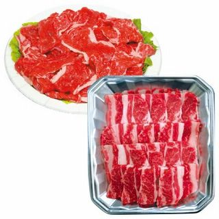 牛バラうす切りカルビ焼き用/牛バラ切落し