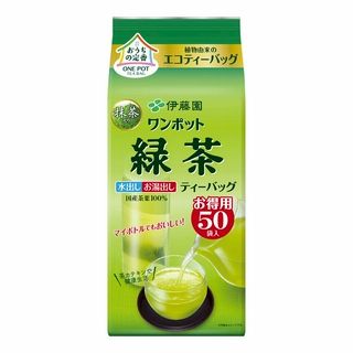お1人様2点限り 伊藤園 おうちの定番ワンポット 緑茶 50袋入