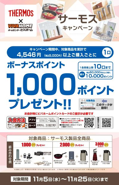 サーモスキャンペーン