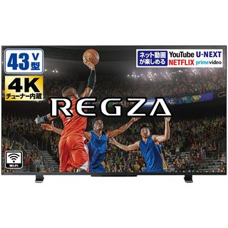 [TOSHIBA]43V型4K液晶テレビ