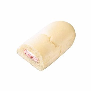 白生コッペパン つぶつぶいちご&ホワイトチョコ