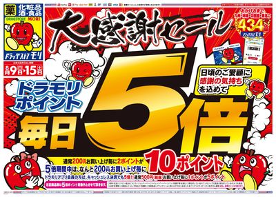 8/9~8/9チラシ オモテ