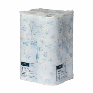 猫デザイントイレットロール ダブル 12ロール