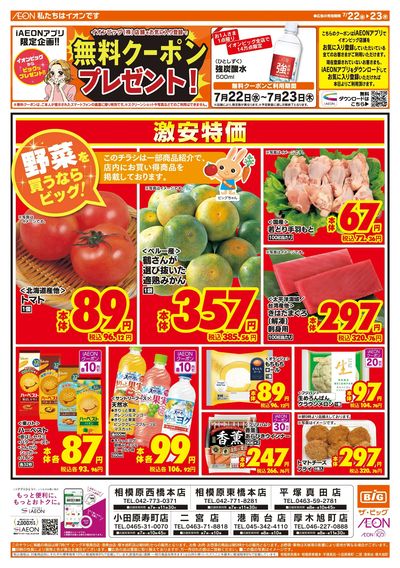 7月22日号均一チラシ(おもて)