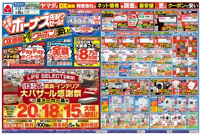 ボーナス先取りセール!(おもて)