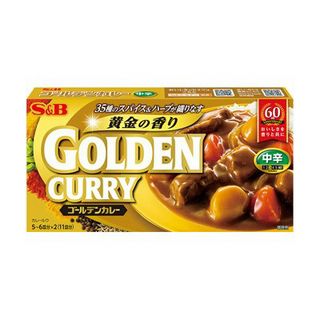 ゴールデンカレー中辛 198g