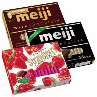 ミルクチョコレート/ブラックチョコレート/ストロベリーチョコレート(BOX)