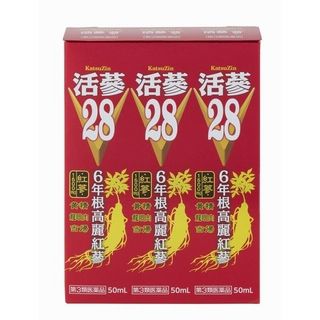 活蔘28V 50ml 3本パック