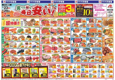 9月23日開始チラシ:表