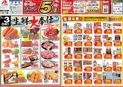 6月3日開始チラシ:表