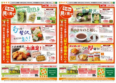 今月の見て見て