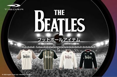 【TIGORA×BEATLES フットボールアイテム】