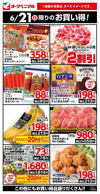 6/21限りのお買い得!