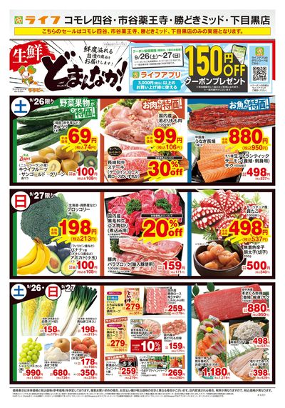 9/26号 生鮮どまんなか!