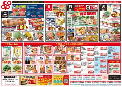 6/13(土)~6/16(火)セール ※津久野店以外 裏