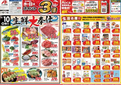 6月10日開始チラシ:表