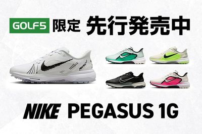 ナイキ ペガサス1G ゴルフ5限定先行発売