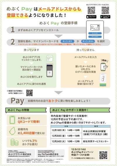 めぶくPay歳末還元キャンペーン