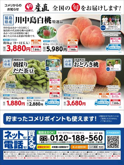 〈産直〉全国の旬をお届けします!