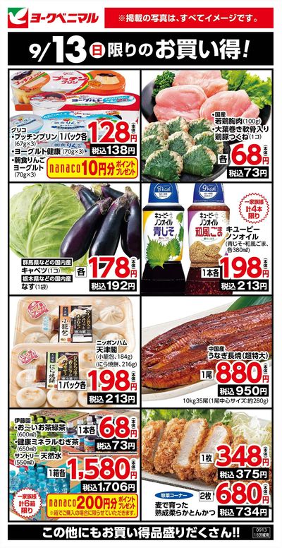 9/13限りのお買い得!