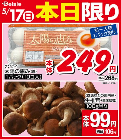 5/17限りのお買い得!