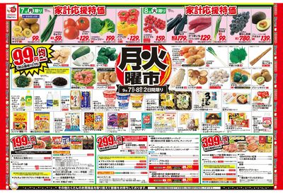 9/7号 月火曜市
