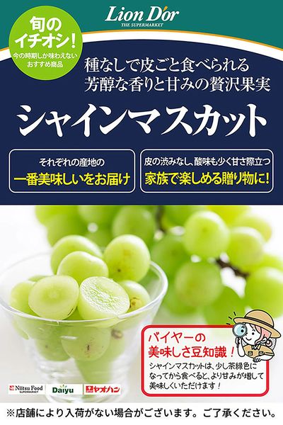 リオン・ドールのおいしさ宣言!