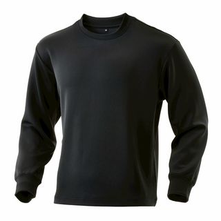 疲労回復サポートウェアトップス M ブラック