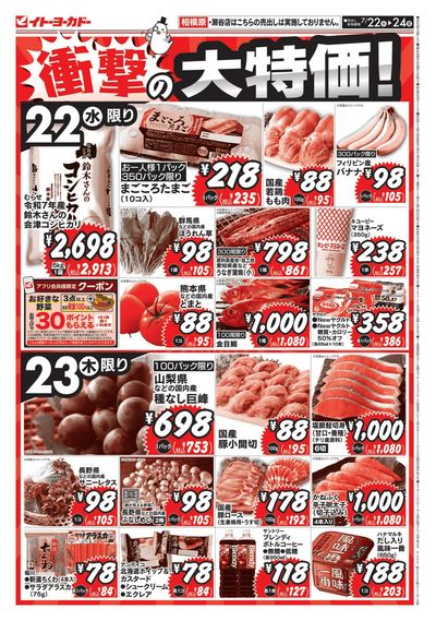 衝撃の大特価!