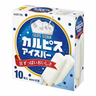 ロッテ カルピスアイスバー 10本入