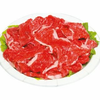 牛バラ切落し