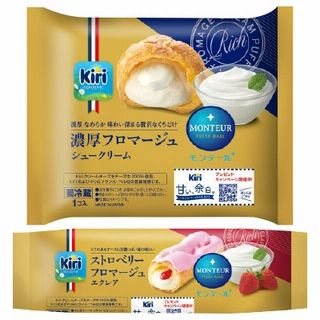 濃厚フロマージュ シュークリーム/ストロベリーフロマージュ エクレア