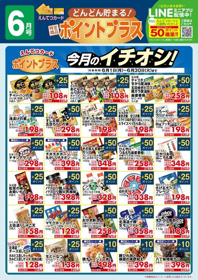 6月 ポイントプラス