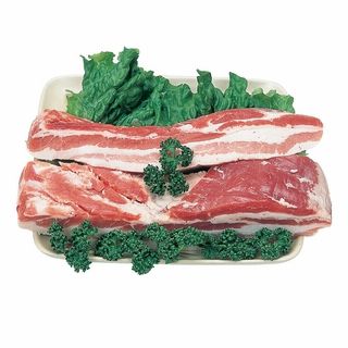 国産 豚バラブロック 100g当り