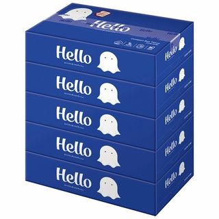 ハローコンパクトボックスティシュ 150組 5個パック