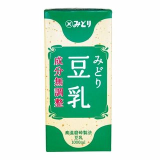 みどり 無調整豆乳 1000ml