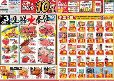 6月3日開始チラシ:表