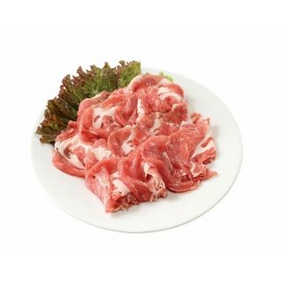 カナダ産またはアメリカ産豚肉切り落し(肩ロース)