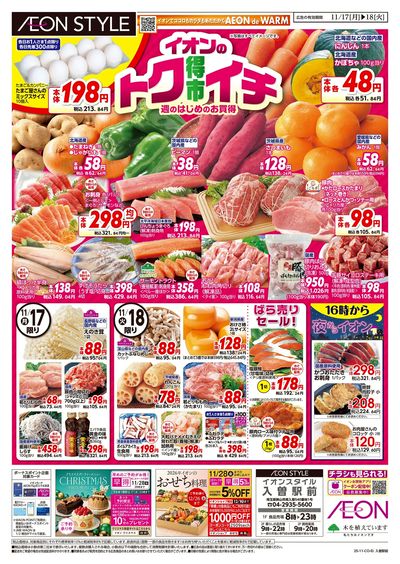 11/17号 イオンのトクイチ:表面