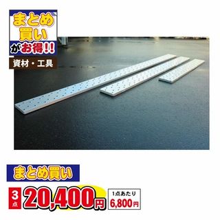 アルミ製足場板(ピカ)STCR型