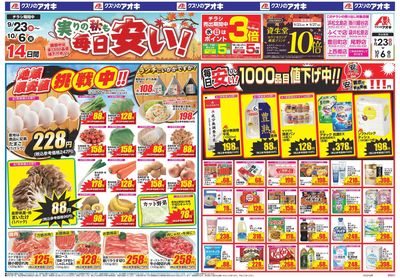 9月23日開始チラシ:表