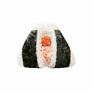 大きなおむすび 明太子と鮭マヨネーズ