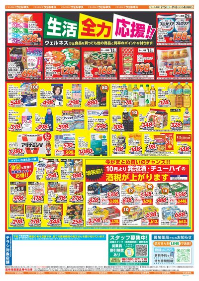 9/5~8 ウェルネスチラシ 裏