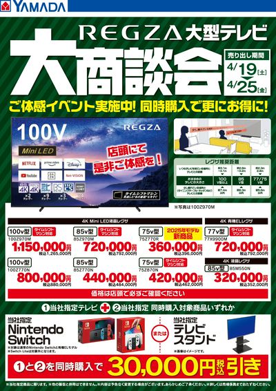 REGZA大型テレビ 大商談会