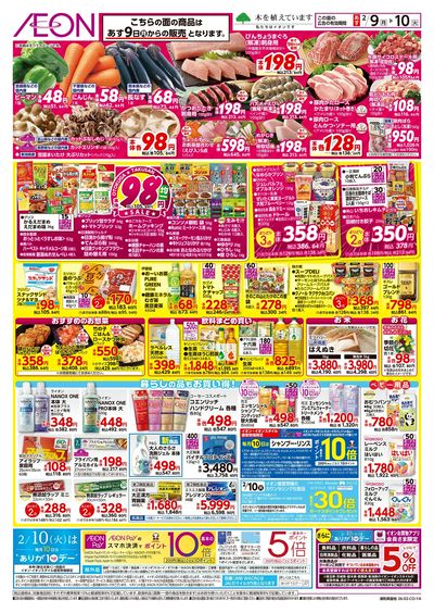 2/8号 イオンのトクイチ<日替わり特価!>:裏面