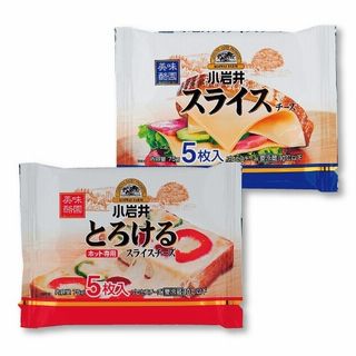 美味酪園(とろけるスライス・スライスチーズ、各5枚)