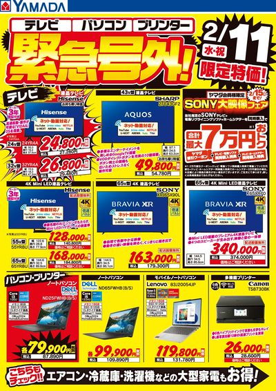 テックランド姶良店 のチラシ -