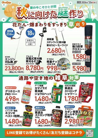 夏の今こそひと手間 秋に向けた庭作り_裏