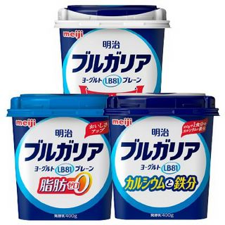 ブルガリアヨーグルトLB81(プレーン/プレーン脂肪0/カルシウムと鉄分)